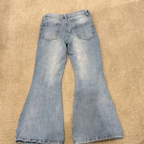 Jessica Simpson Light Blue Sydney Flare Jeans - Picture 3 of 3
